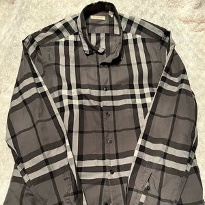 Mens Burberry Long sleeve button down.